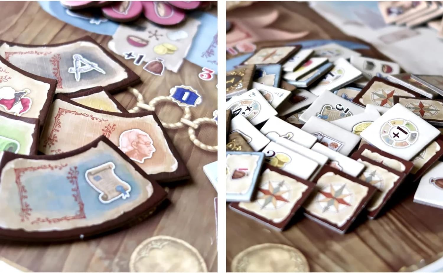 Board & Dice: Tiletum - A Deeply Thematic Dice-Management Eurogame, Play As Merchants in The Early Days of The Renaissance, Ages 14+, 1-4 Players, 60-100 Minute Playing Time