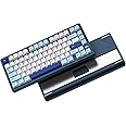 Womier RD75 Pro 75% Keyboard, Quick Release Wireless Aluminum Gaming Keyboard, QMK/VIA Tri-Mode Mechanical Key Board Custom Hot Swappable with RGB Creamy for Windows/Mac/PC - Blue