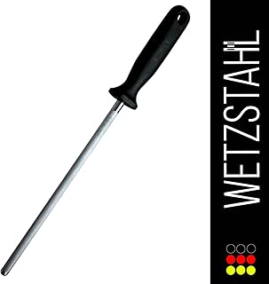 Schwertkrone Wetzstahl aus Solingen 34cm / Wetzstahl für Messer Wetzstab/Chrom-Vanadium Stahl rostfrei
