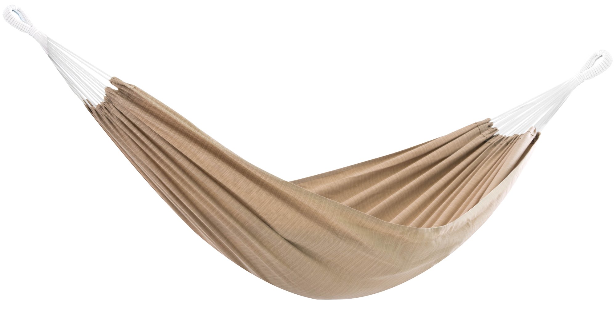 Vivere BZSUN11 Cotton Sunbrella Brazilian Hammock, Sand