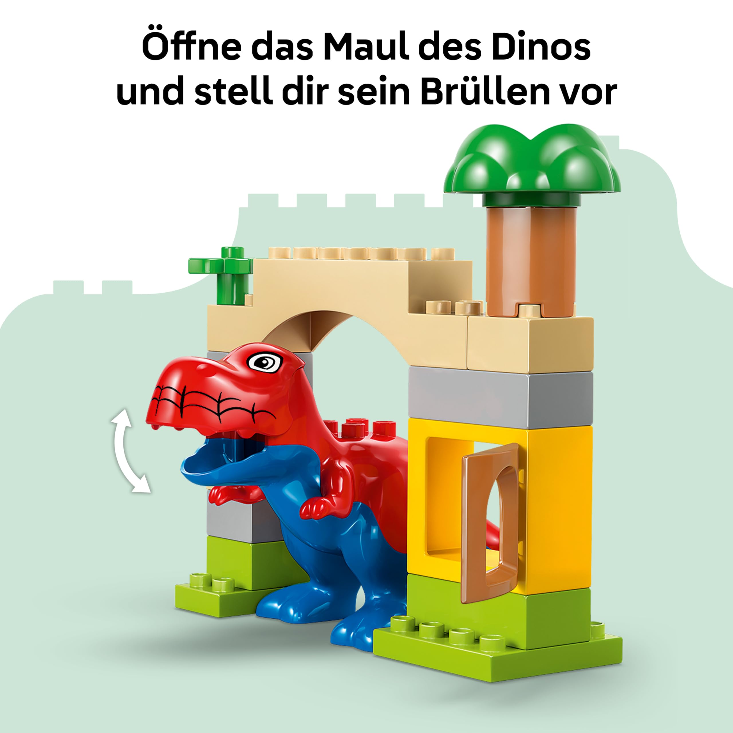LEGO DUPLO | Spidey-Rex vs. Green Goblin - Feinmotorik Spielzeug für Kleinkinder - 2 Figuren inkl. Spidey-T-Rex - Superhelden Geschenk für Jungen ab 2 Jahren - 10463 6