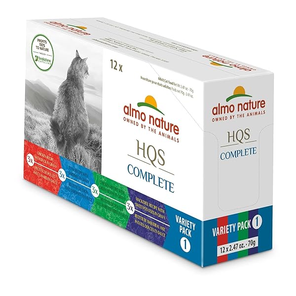ALMO NATURE: HQS COMPLETE CAT VARIETY PACK 1...