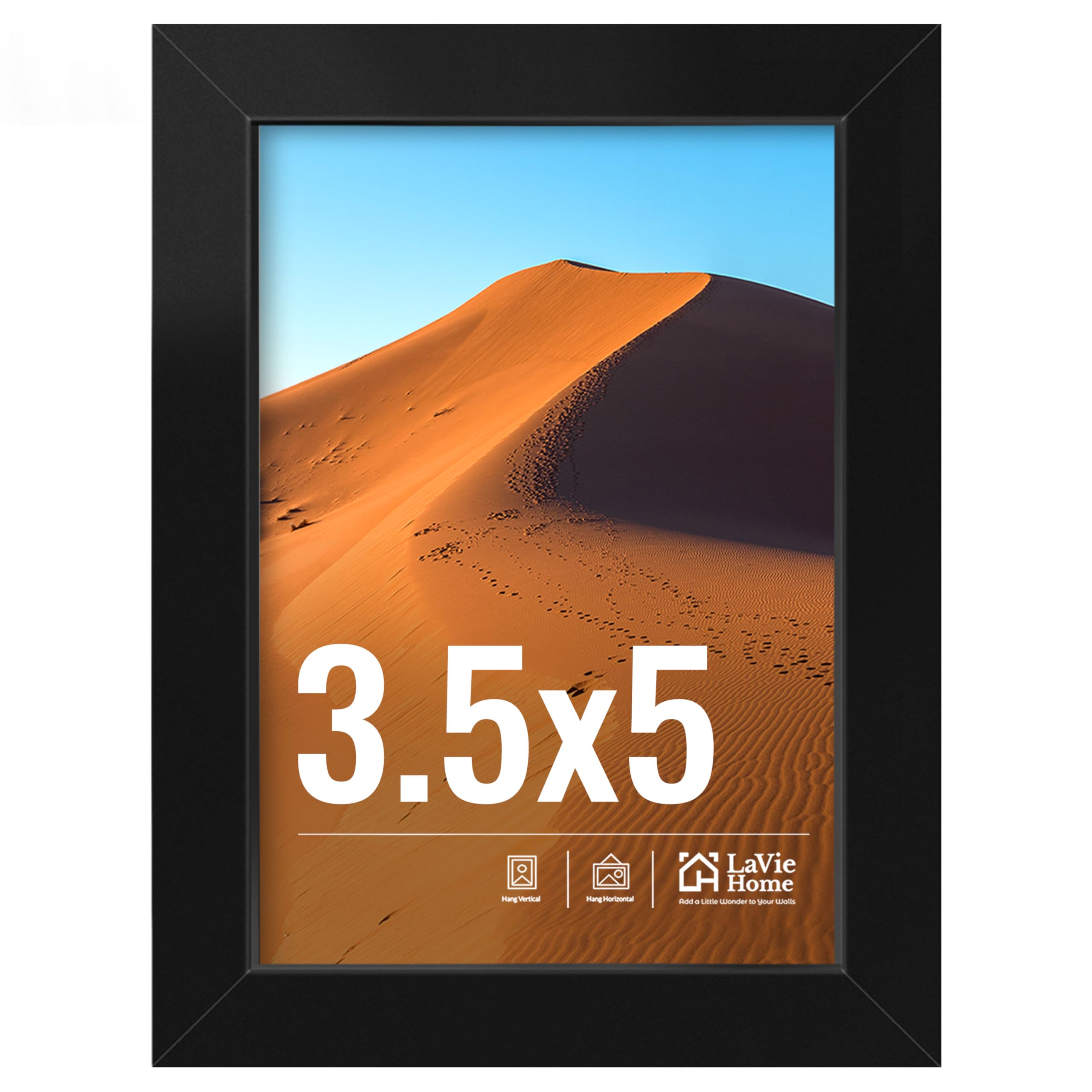 LaVie Home 3.5x5 Picture Frame for Wall