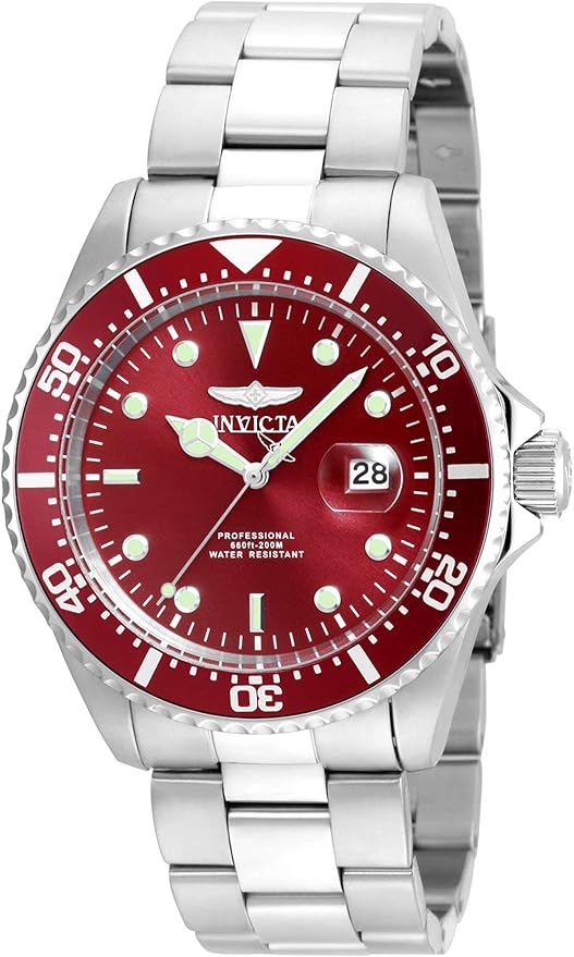 Invicta red watch
