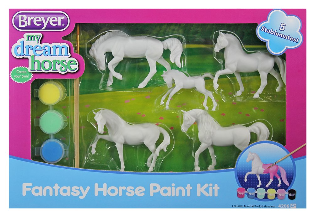 Breyer Horses Fantasy Color 5 Horse Craft Set 6 Acrylic Paints