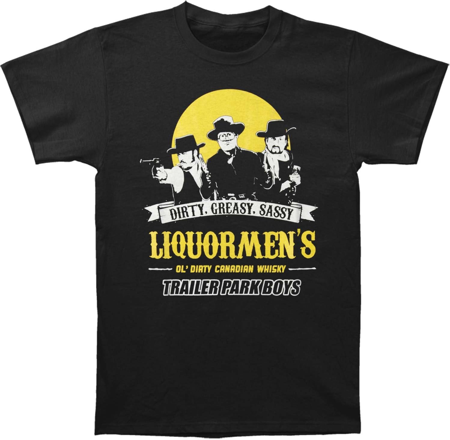 Men's Liquormen Tee T-Shirt Black
