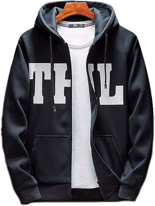 Amazon パーカー メンズ ジャケット フード付き ジップアップ