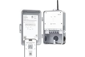 DEWENWILS Matter Smart WiFi Pool Pump Timer, 240VAC, 3HP 40A, Heavy Duty Timer Switch, Works with Apple HomeKit, �鶹�� Alexa