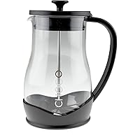 Clever Chef Hot Chocolate Maker, Maximum Flavor Hot and Cold Brewer, 5 Cup Capacity, Black