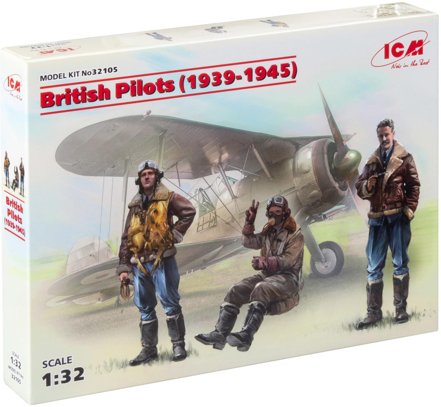ICM 1:32 - British Pilots (1939-1945)