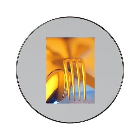 Bodegones plata Metal redondo imán para nevera: Amazon.es: Hogar