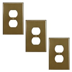 Questech Decor Single Duplex Electrical Outlet