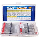 BOJACK 10 Values 300 pcs Rectifier Diodes 1N4001 1N4002 1N4003 1N4004 1N4005 1N4006 1N4007 Schottky Diodes 1N5817 1N5818 1N58