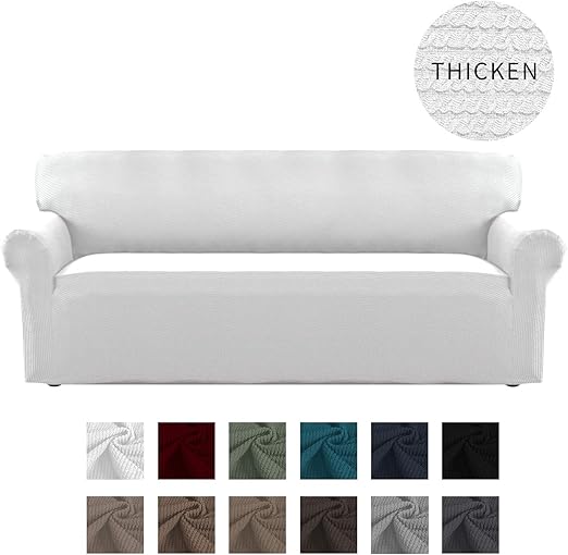 Amazon Com Easy Going Thickened Stretch Slipcover Sofa Cover