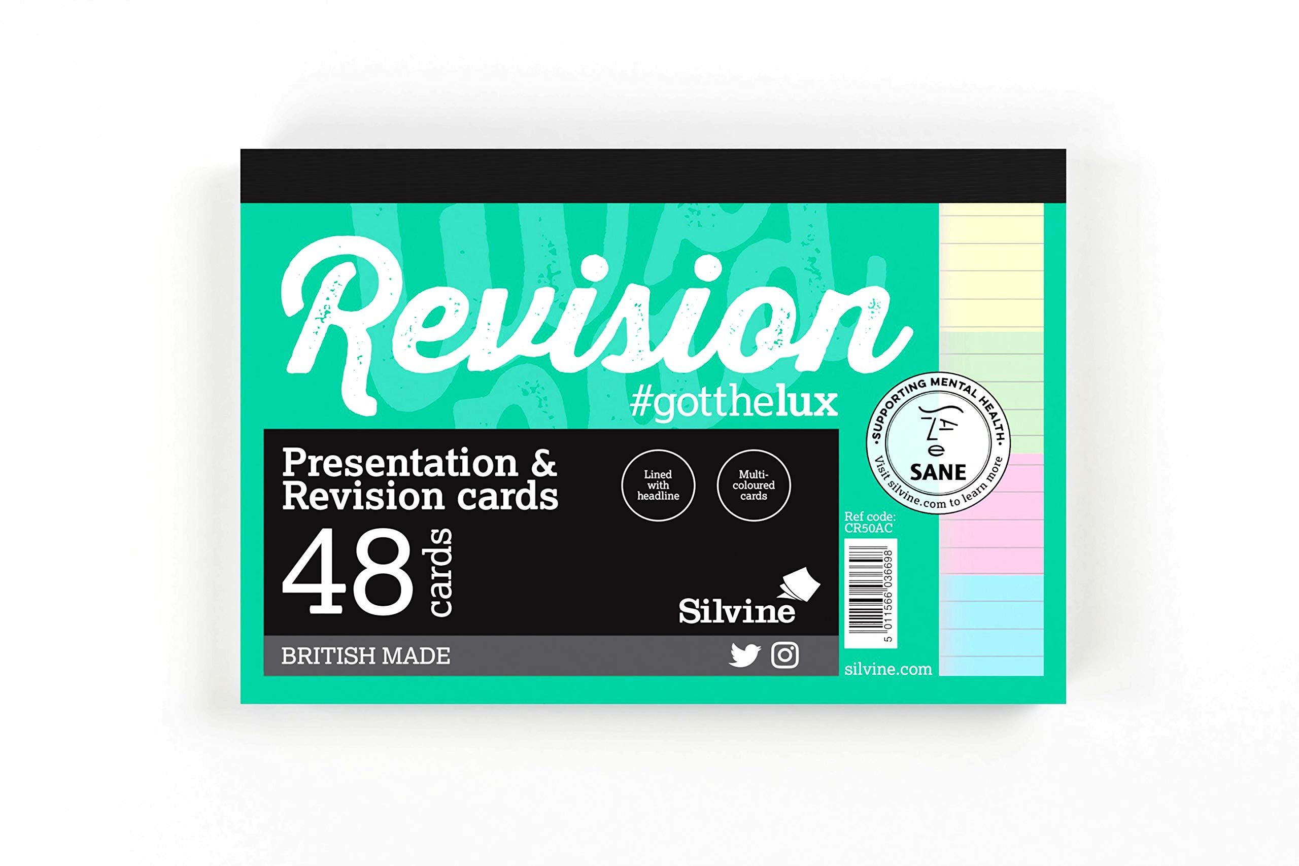 Luxpad A6 Gluebound Revision & Presentation Cards