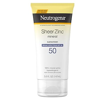neutrogena zinc oxide