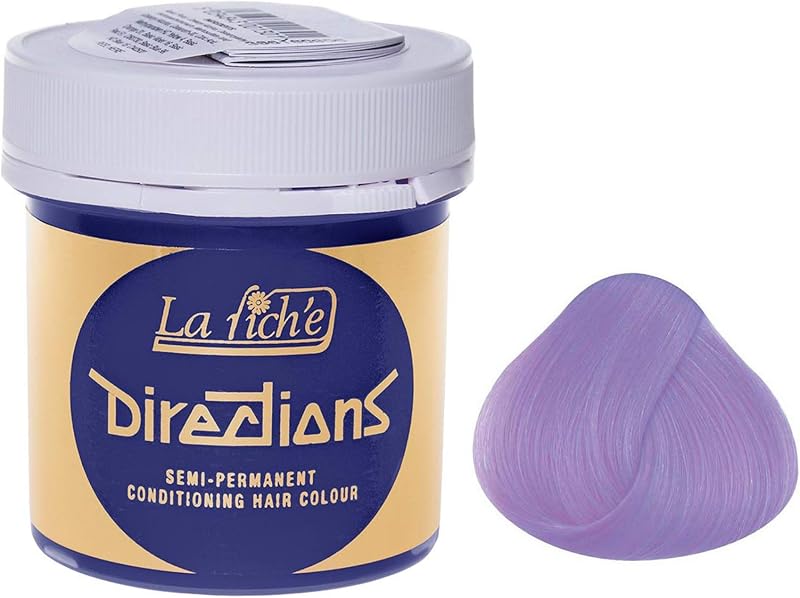 La Riche Directions Lilac Semi-Permanent Hair Colour 88ml Tub Ammonia Peroxide