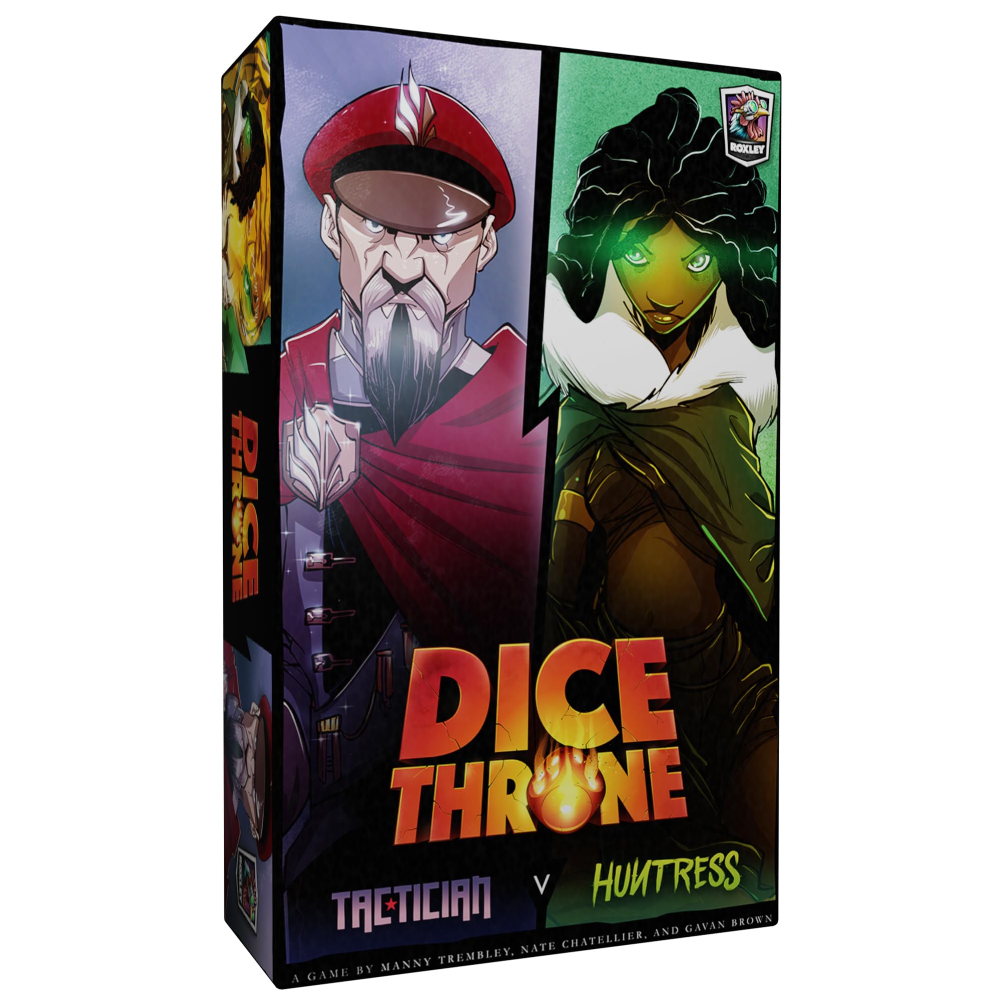 Dice Throne - Two Hero Box - Tactician v Huntress - Fast Playing Collectible Tabletop Game