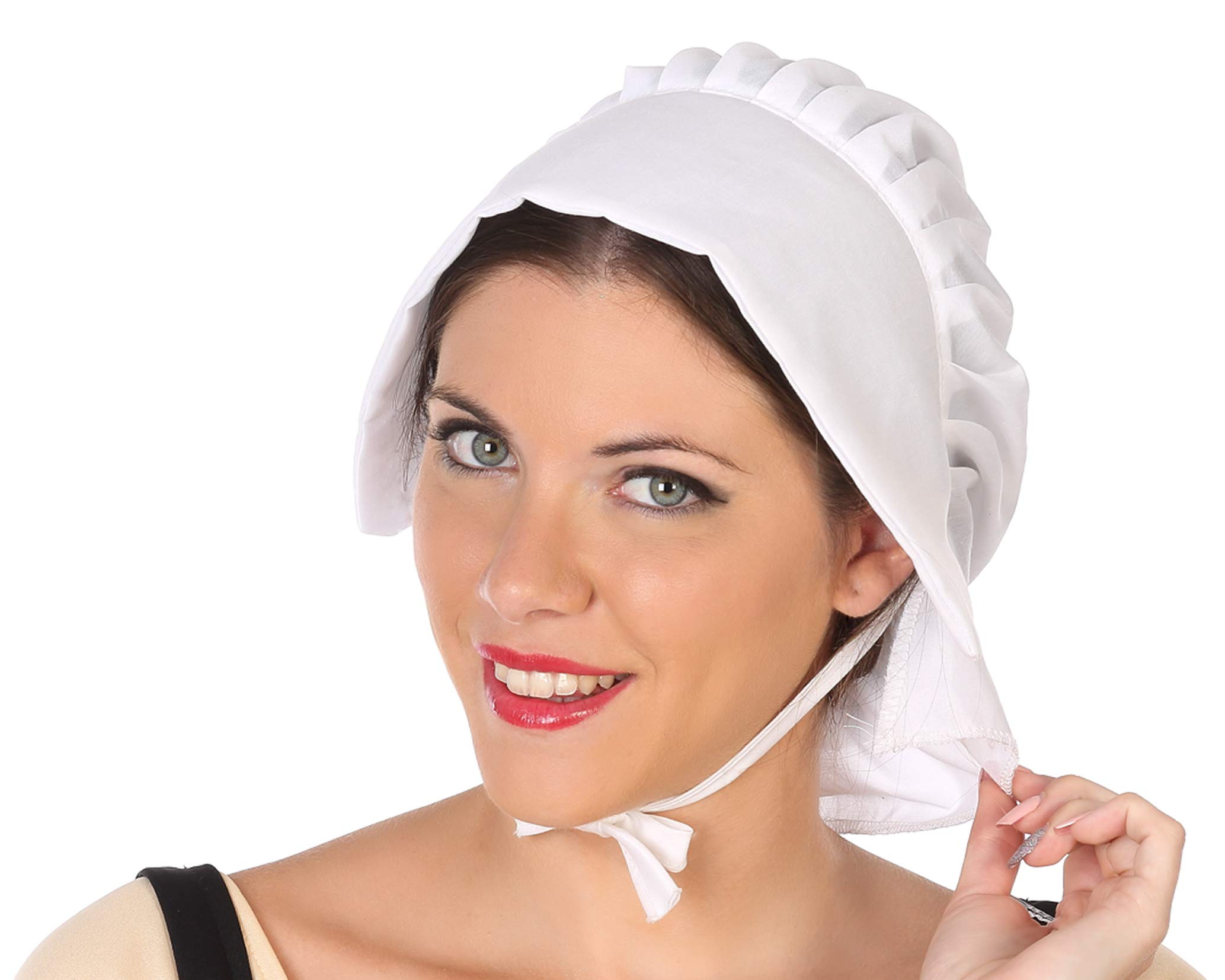 ATOSA 34963 Medieval Headdress Costume Accessory, Adult, White, One Size