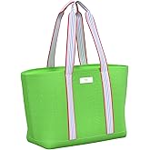 SCOUT Joyride - Large Sandproof Beach Bag For Women - Durable Mesh Woven Beach Tote, Pool Bag - Fabric Lets Sand Escape