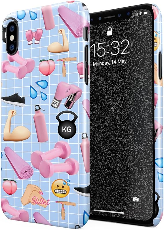 Amazon Com Glitbit Compatible With Iphone Xs Max Case Workout