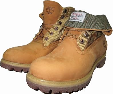 Amazon ティンバーランド ハリスツイード ロールトップブーツ Timberland 6444r Harris Tweed メンズ ヌバック 9 5 Timberland ティンバーランド シューズ バッグ