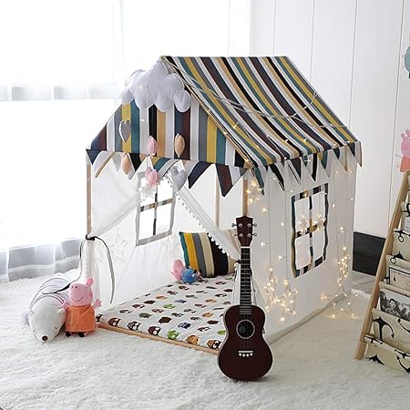 kids reading tent