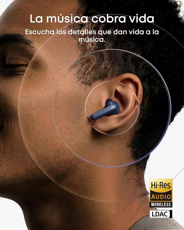 Anker P42i, Auriculares Bluetooth con ANC, 56h, IP55