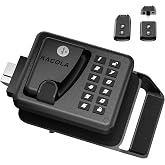 RV Door Lock Keyless Entry with 10-Digit Keypad and Remote Control, Premium Camper DoorLock Replacement, Travel Trailer Door