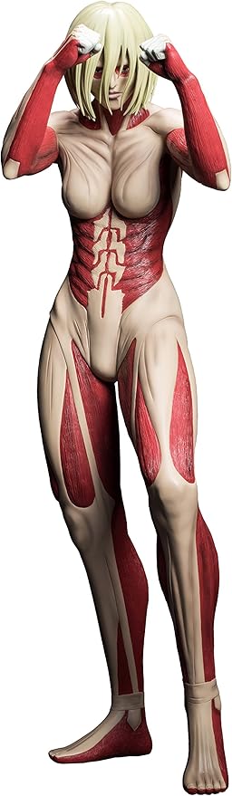 Amazon 進撃の巨人 女型の巨人 90cm級 約910mm ポリレジン製 塗装済み完成品フィギュア フィギュア ドール 通販