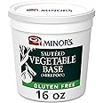 Minor's Sauteed Vegetable Base, Vegetarian, Instant Vegetable Stock and Base, Great for Soup Broth and Sauces, No Added MSG, Gluten-Free, 16 oz Tub