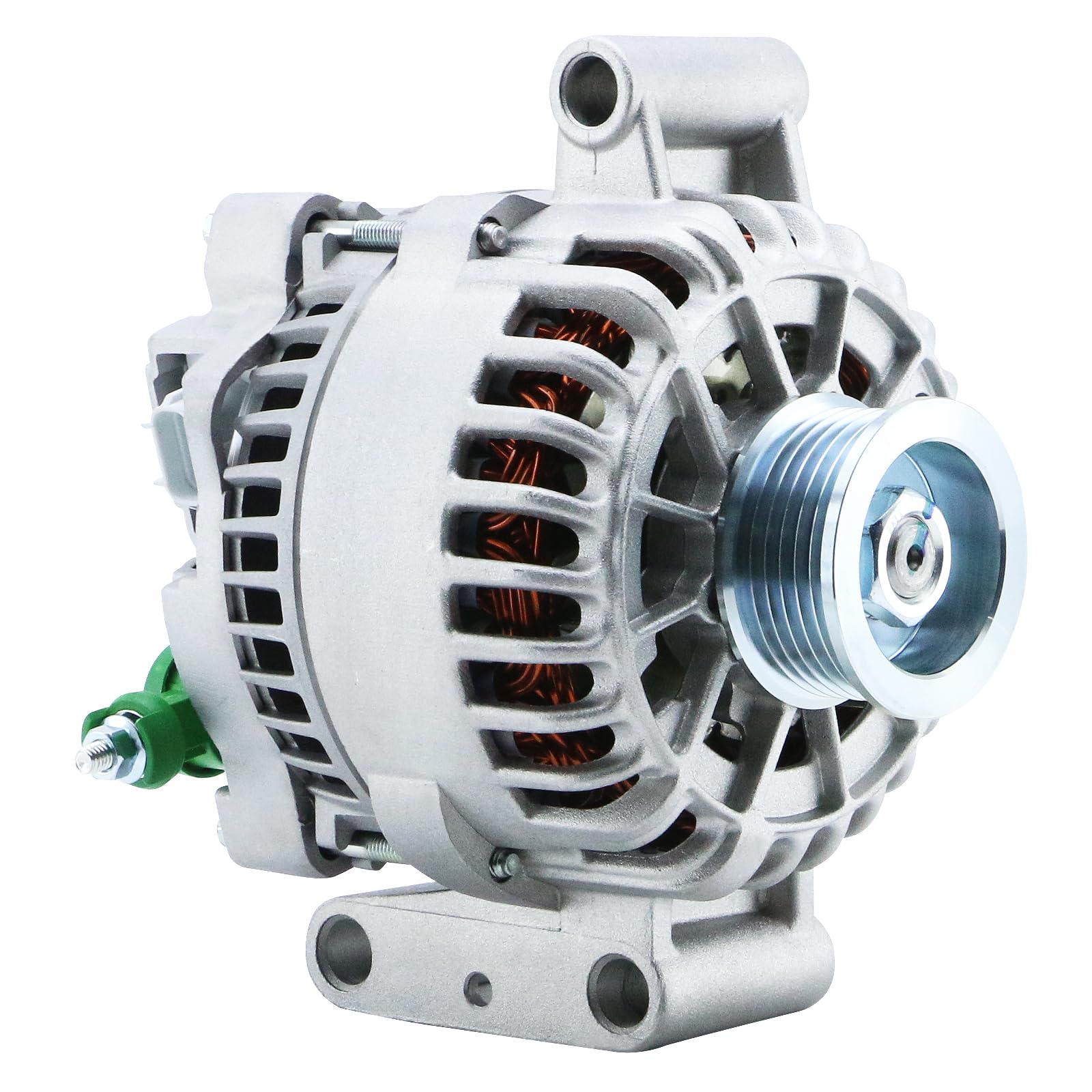 Photo 1 of 8406N New Alternator Compatible with 2005 2006 2007 Ford Focus 2.0 2.3 L4, 4S4T-10300-AC 4S4Z-10346-AB 7S4T-10300-AA 7S4Z-10346-A 5S4T-10300-AB 5S4T-10300-AC 5S4Z-10346-A 6S4T-10300-AD 6S4Z-10346-AA