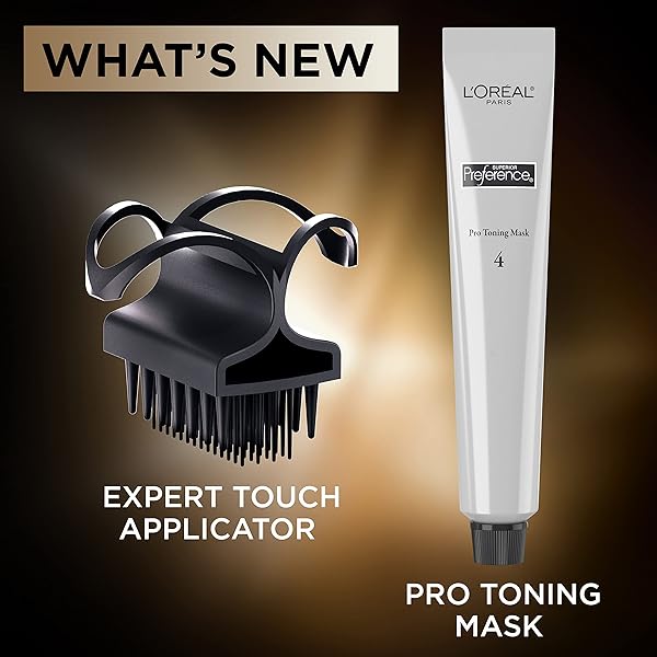 L’OREAL PARIS SUPERIOR PREFERENCE BALAYAGE KIT, HAIR DYE FOR AT-HOME HIGHLIGHTING WITH PRO TONING MASK, DARK BLONDE TO LIGHT BROWN, 1 KIT