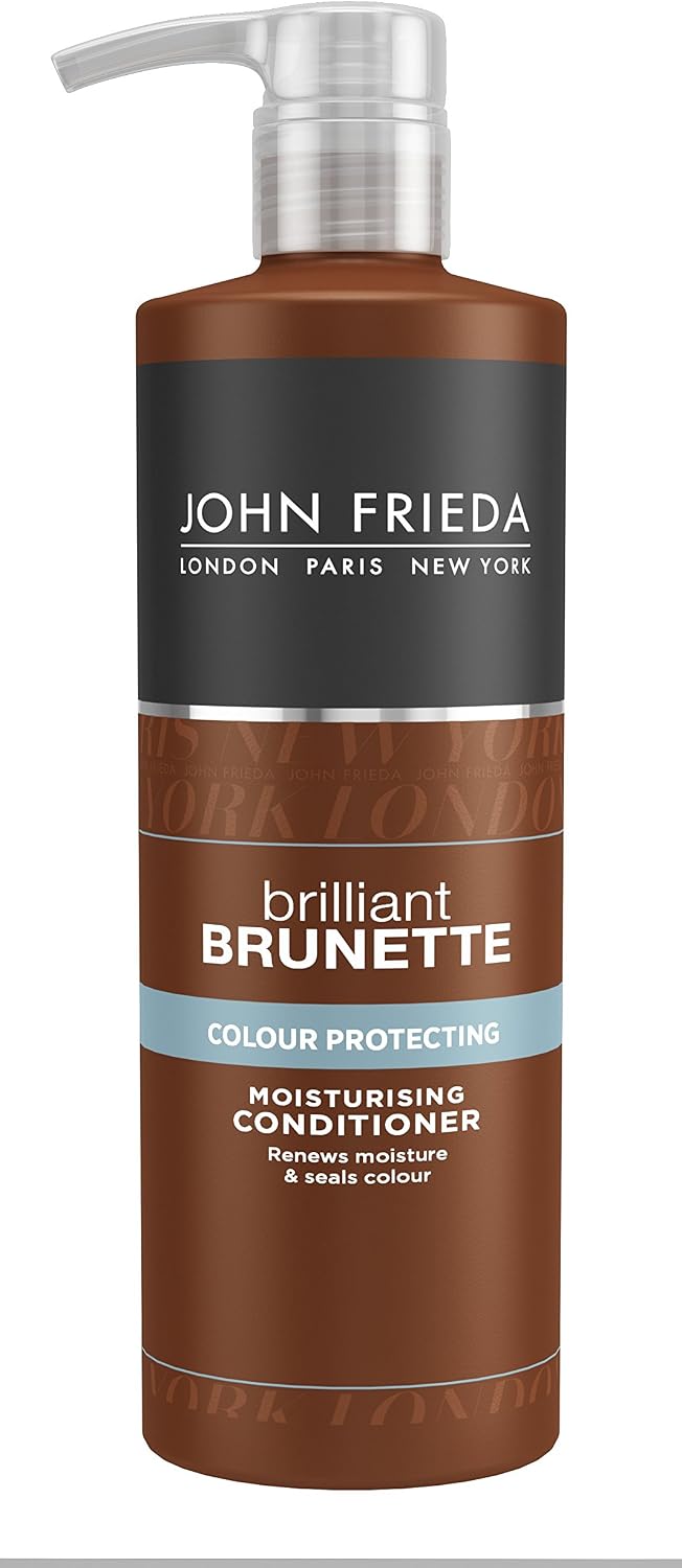 John Frieda Brilliant Brunette Colour Protecting Conditioner, 500 ml