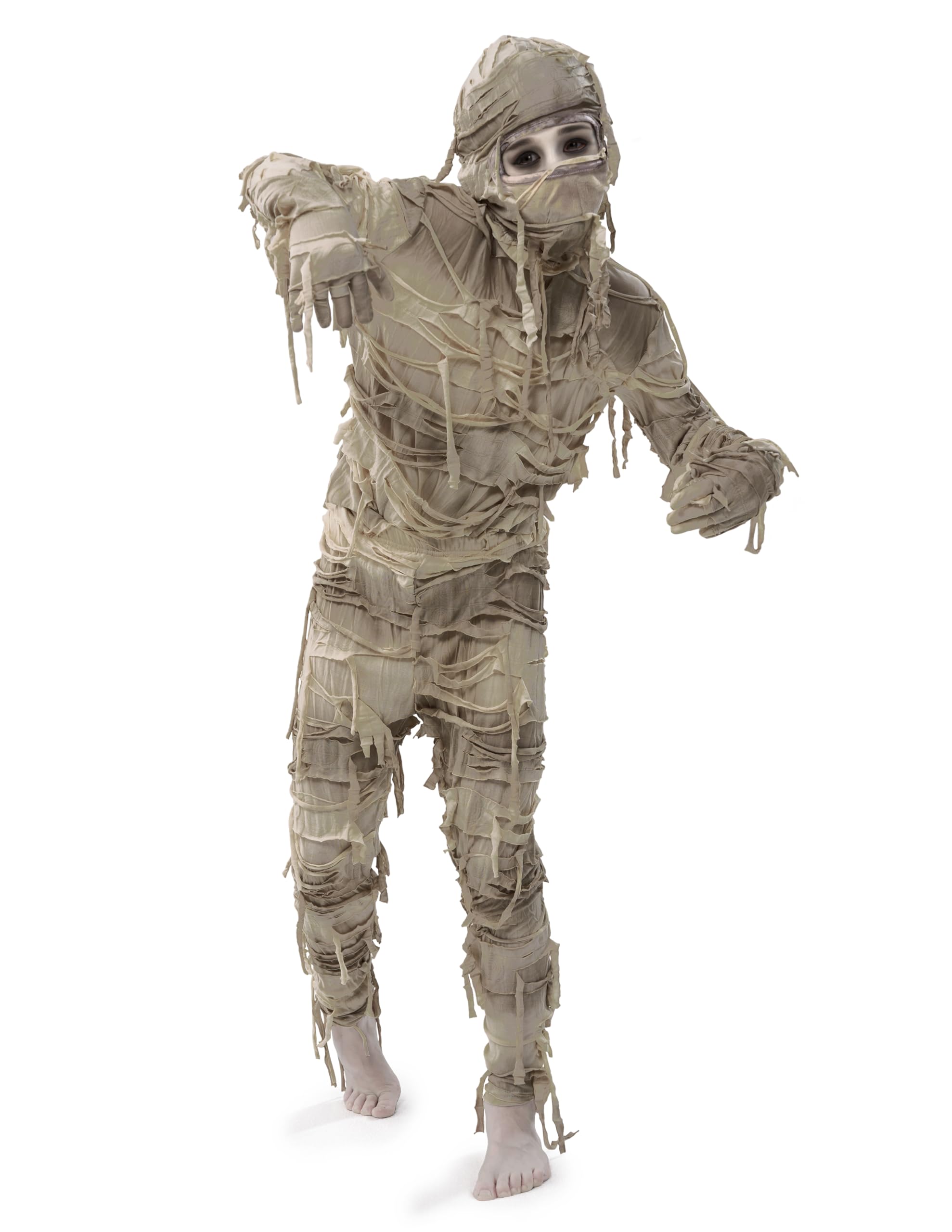 Photo 1 of Spooktacular Creations Halloween Mummy Costume for Kids, Mummy Costume for Boys, Halloween Role Play & Dress Up