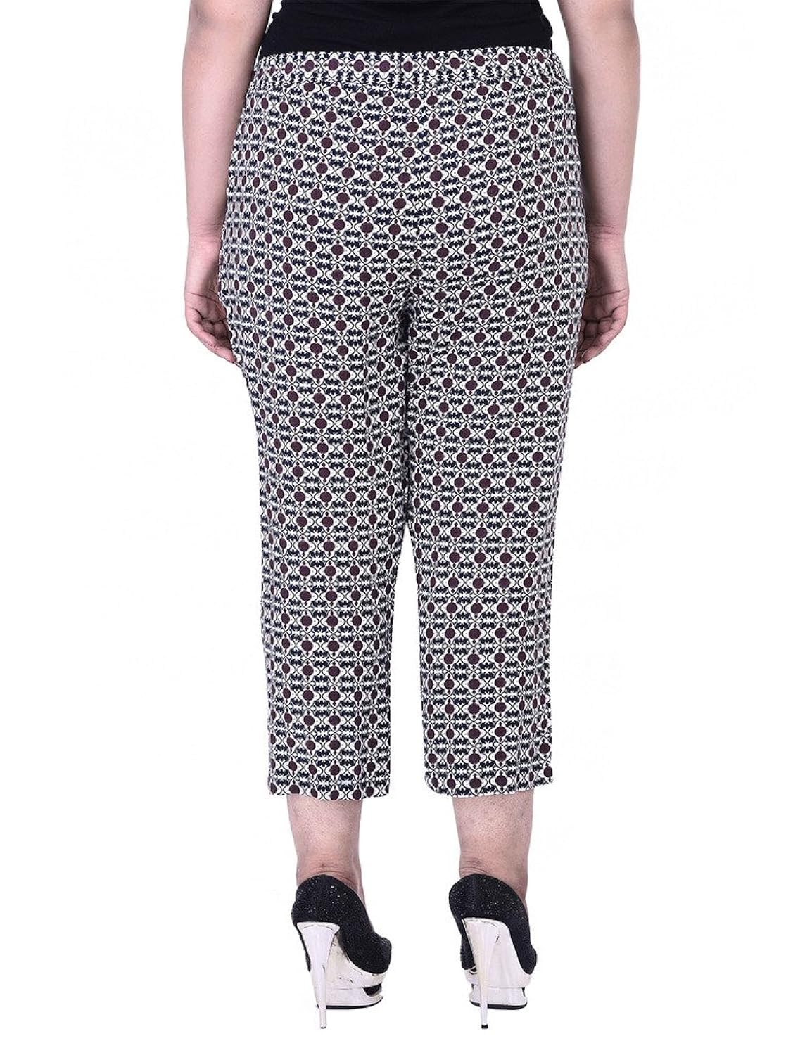 oxolloxo plus size cropped pants