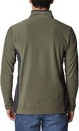 Columbia Fast Trek 2 Full Zip Fleece Jacket Dark Merlot Size Small view 2