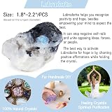 XIANNVXI Moonstone Crystal 1.77-2.17 in Raw Stone Gift Box view 5
