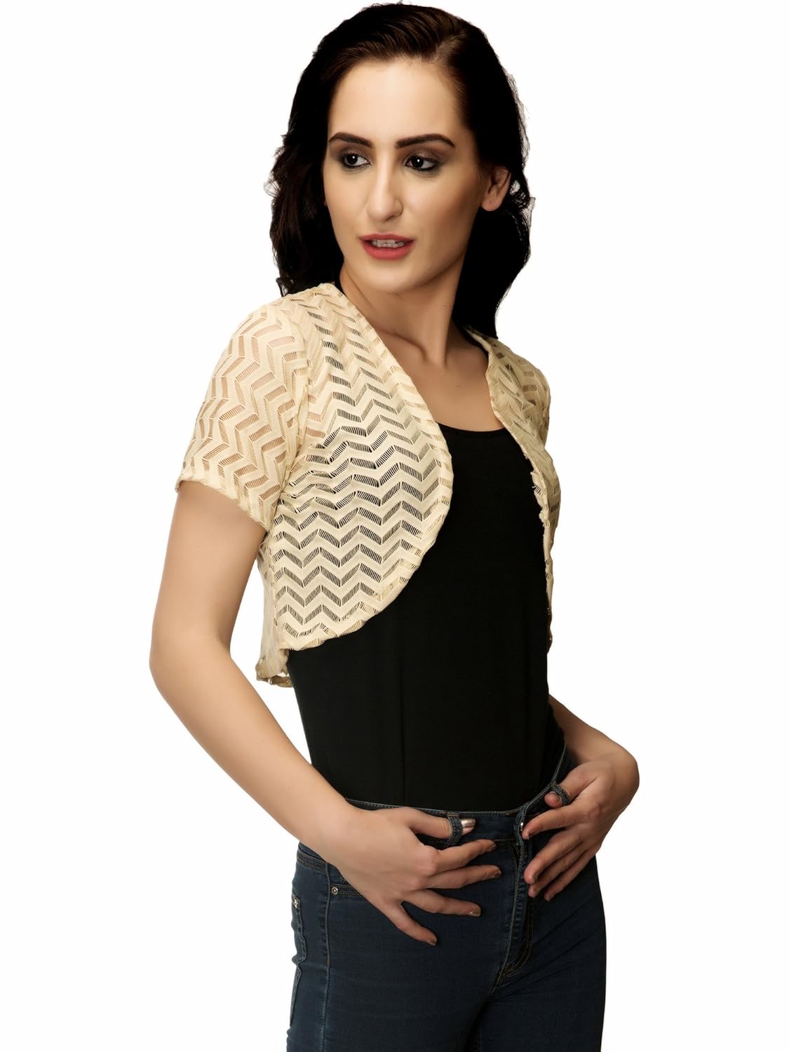 adyuth women net shrug