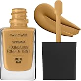wet n wild Photo Focus Matte Liquid Foundation Amber Beige, Vegan &amp; Cruelty-Free