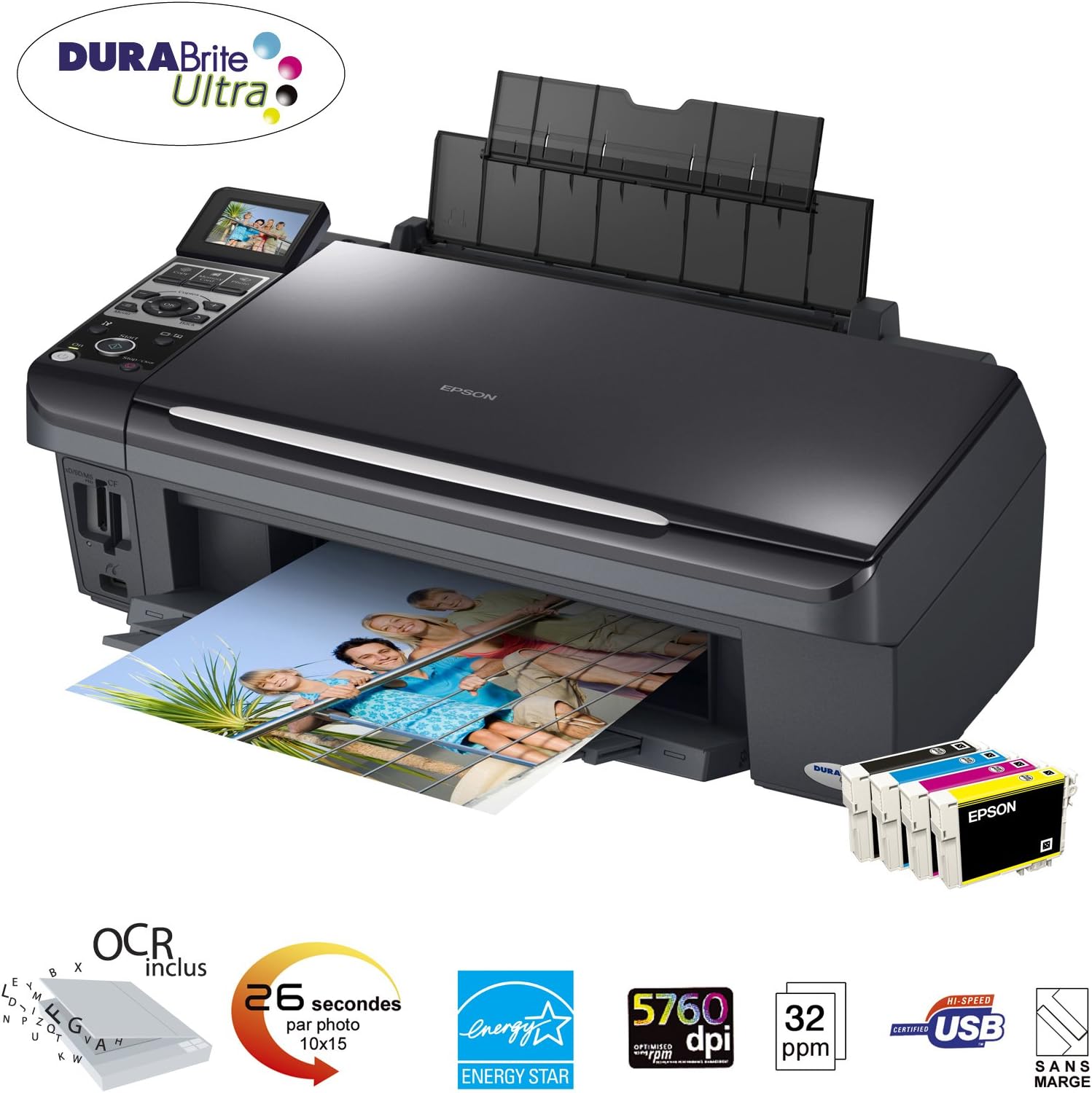 Epson Stylus DX8450 - Impresora multifunción (Inyección de Tinta ...