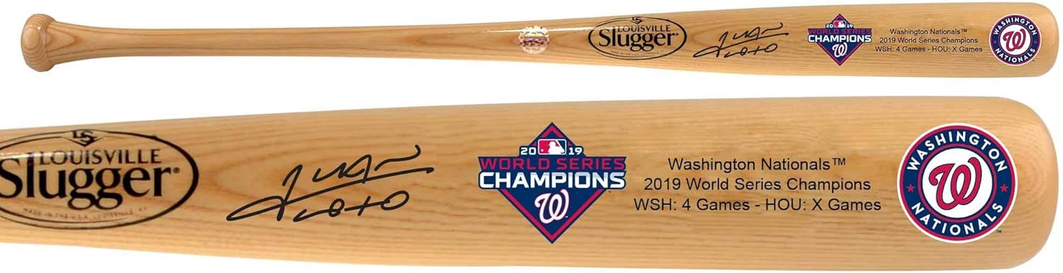 juan soto autographed bat