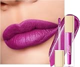 Oulac Matte Liquid Purple Lipstick 4.5ml Vegan Fuchsia Kissproof