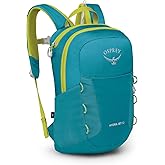 Osprey HydraJet 12L Kids' Hiking Backpack with Hydraulics Reservoir, Blue Spikemoss