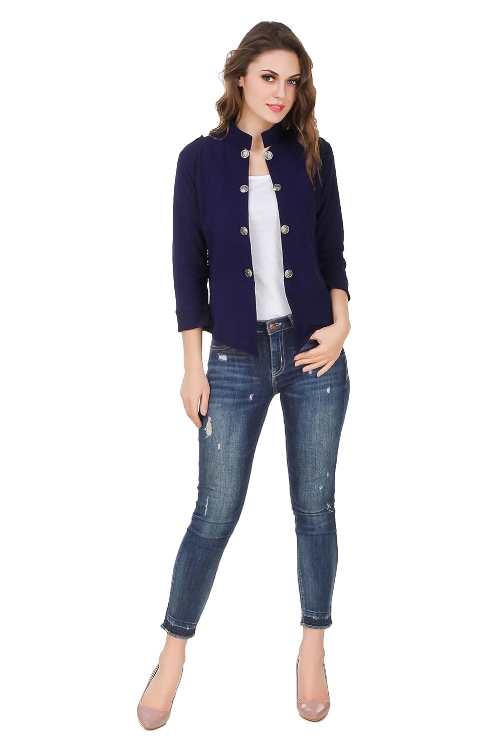 purple feather women's jacket