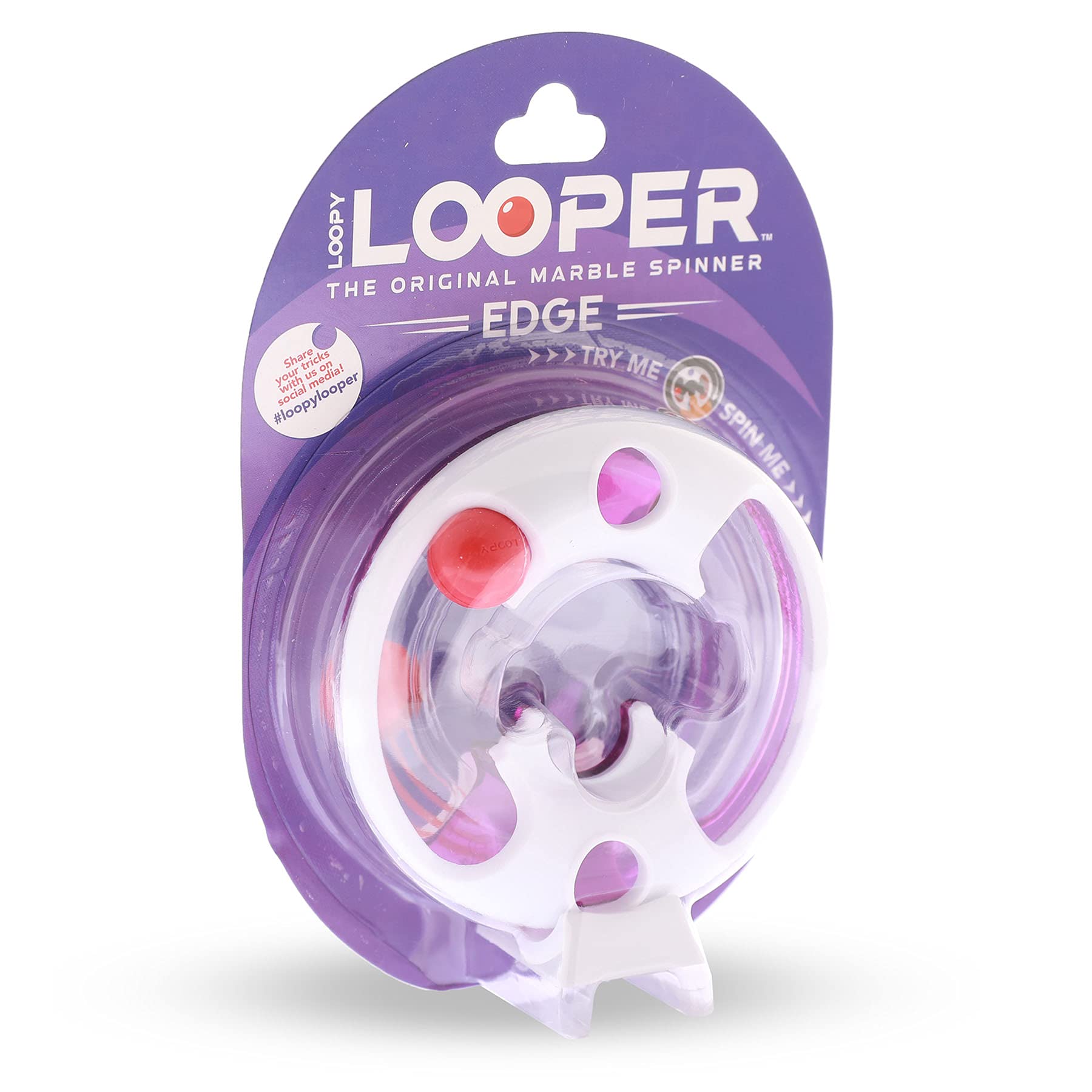 Asmodee Edge Loopy Looper - The Original Marble Spinner - 1 Player, Age 8+