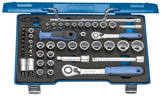 GEDORE D 30 TX20 U-20 Steckschlüssel-Satz 3/8' + 1/4', 50-TLG