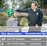 XJD Kids Helmet CE EN 1078 XS Green Age 2-8 Bicycle Skateboard view 5