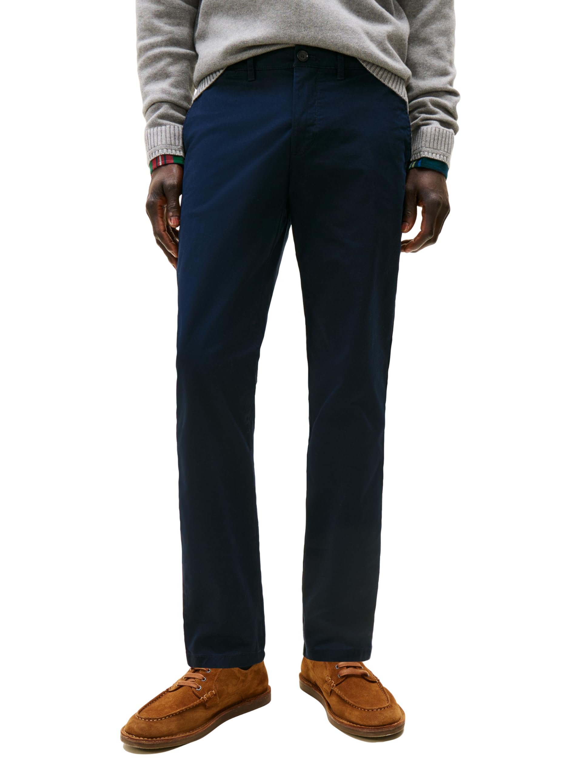 Tommy Hilfiger Men's Chino Pants Stretch Slim-Fit, Navy Blazer 30x31 Image