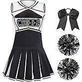 yolsun Cheerleader Costume for Women Halloween Cute Uniform Outfit